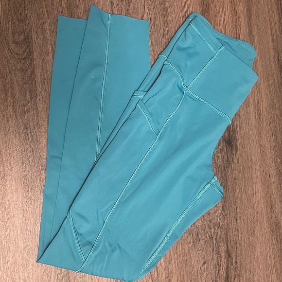 Lululemon Fast and Free Tight II 25" *Non-Reflective Nulux Ice Cave size 4 - Picture 6 of 7